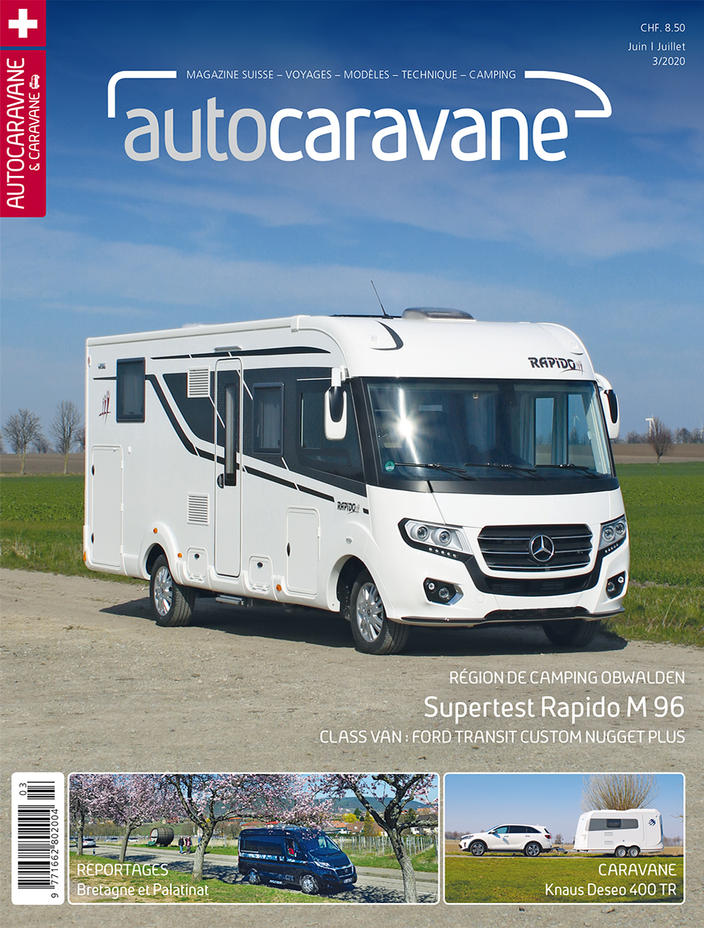 Éditions acutelle du magzine Autocaravane